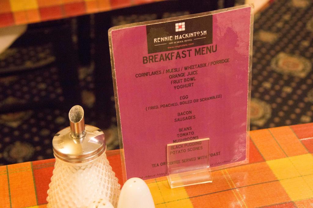 Rennie Mackintosh City Hotel Glasgow Kültér fotó